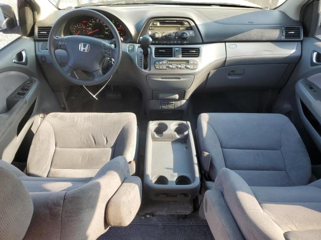 5FNRL38457B098008 - 2007 HONDA ODYSSEY EX BLUE photo 8