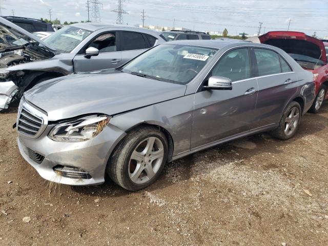 WDDHF8JB3EA835453 - 2014 MERCEDES-BENZ E 350 4MATIC GRAY photo 1