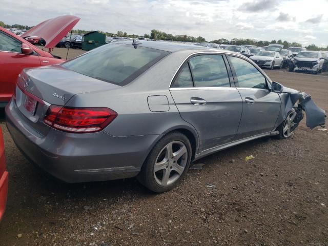 WDDHF8JB3EA835453 - 2014 MERCEDES-BENZ E 350 4MATIC GRAY photo 3