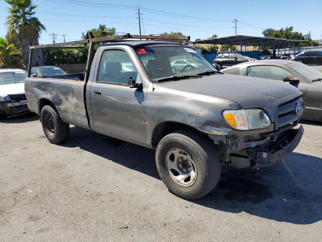 5TBJN321X4S437450 - 2004 TOYOTA TUNDRA GRAY photo 4