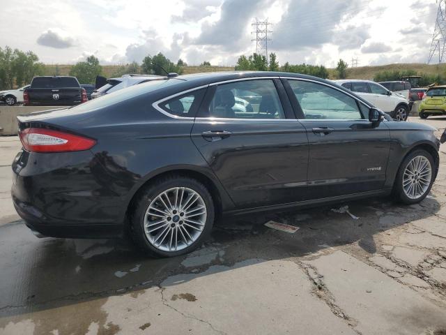 3FA6P0LU4DR273393 - 2013 FORD FUSION SE HYBRID BLACK photo 3