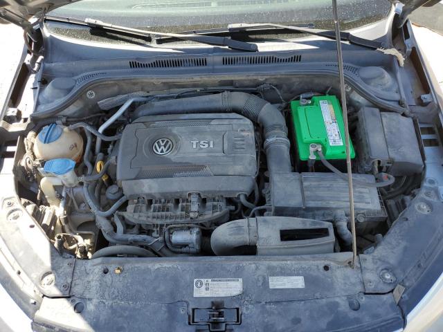 3VWD17AJ2FM257971 - 2015 VOLKSWAGEN JETTA SE GRAY photo 11