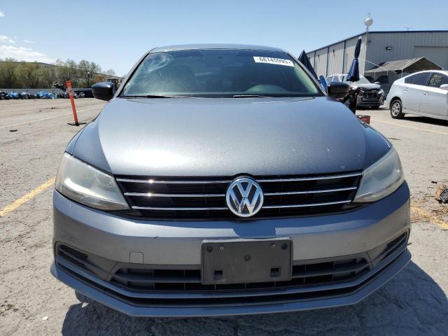 3VWD17AJ2FM257971 - 2015 VOLKSWAGEN JETTA SE GRAY photo 5