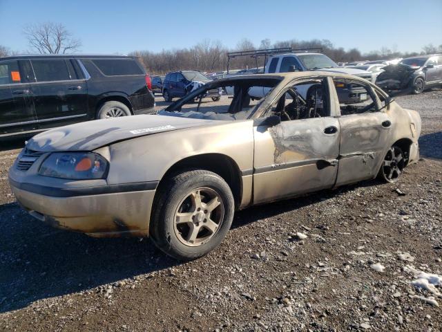 2G1WF52E249247779 - 2004 CHEVROLET IMPALA CREAM photo 1