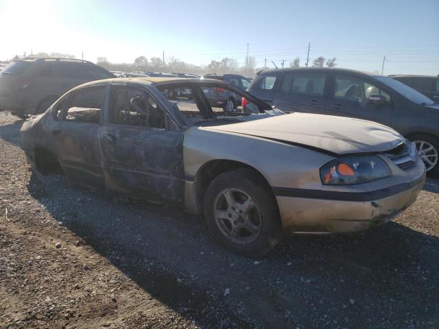 2G1WF52E249247779 - 2004 CHEVROLET IMPALA CREAM photo 4