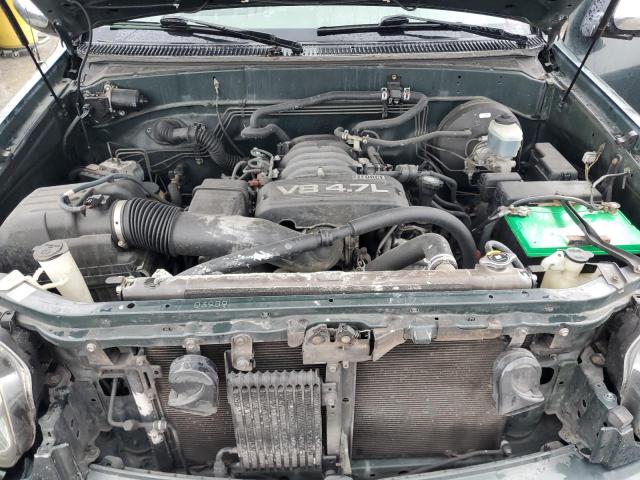 5TBET34156S526110 - 2006 TOYOTA TUNDRA DOUBLE CAB SR5 GREEN photo 11