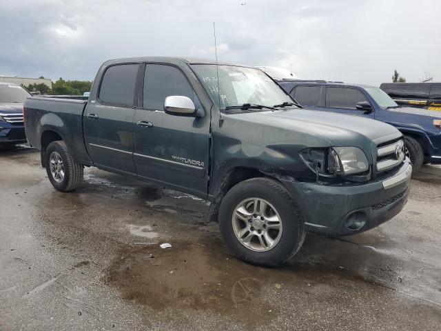5TBET34156S526110 - 2006 TOYOTA TUNDRA DOUBLE CAB SR5 GREEN photo 4