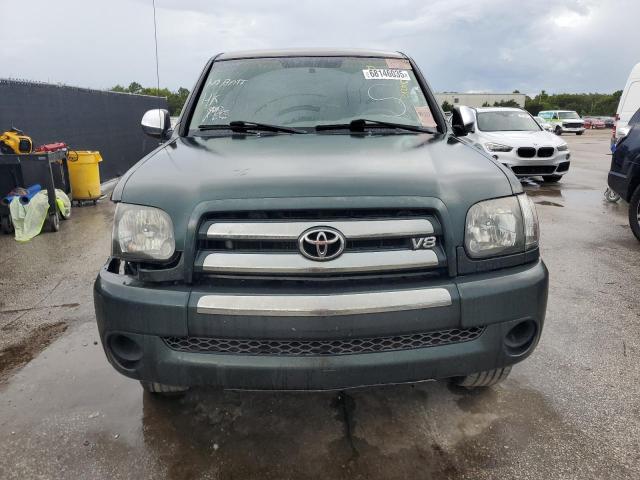 5TBET34156S526110 - 2006 TOYOTA TUNDRA DOUBLE CAB SR5 GREEN photo 5