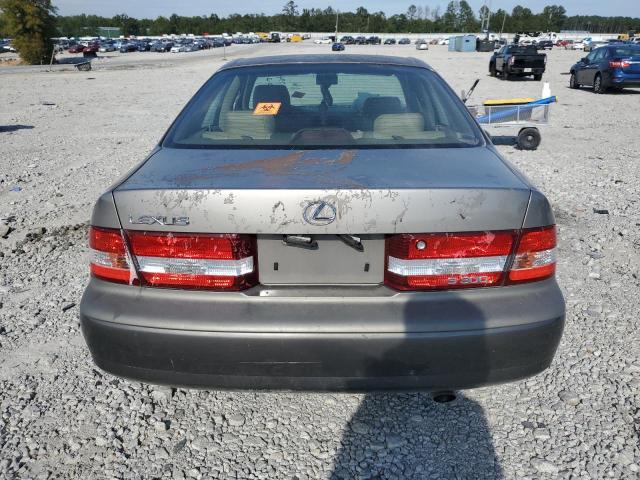 JT8BF28G815106994 - 2001 LEXUS ES 300 SILVER photo 6