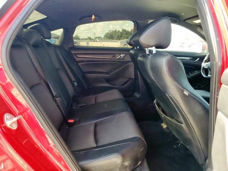 1HGCV1F30JA135532 - 2018 HONDA ACCORD SPORT წითელი ფოტო 10