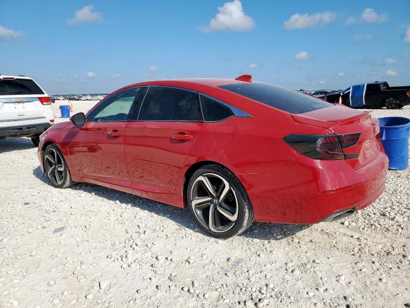 1HGCV1F30JA135532 - 2018 HONDA ACCORD SPORT წითელი ფოტო 2