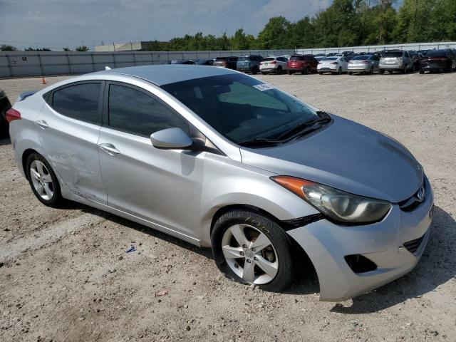 5NPDH4AE4DH311175 - 2013 HYUNDAI ELANTRA GLS SILVER photo 4