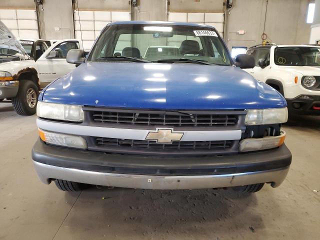 1GCEC14W8YZ345558 - 2000 CHEVROLET SILVRDO LS C1500 BLUE photo 5