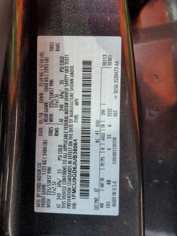 1FMCU9GD6JUB38064 - 2018 FORD ESCAPE SE Gri fotoğraf 13