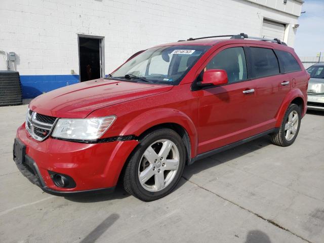 3C4PDDFG0CT358348 - 2012 DODGE JOURNEY R/T RED photo 1