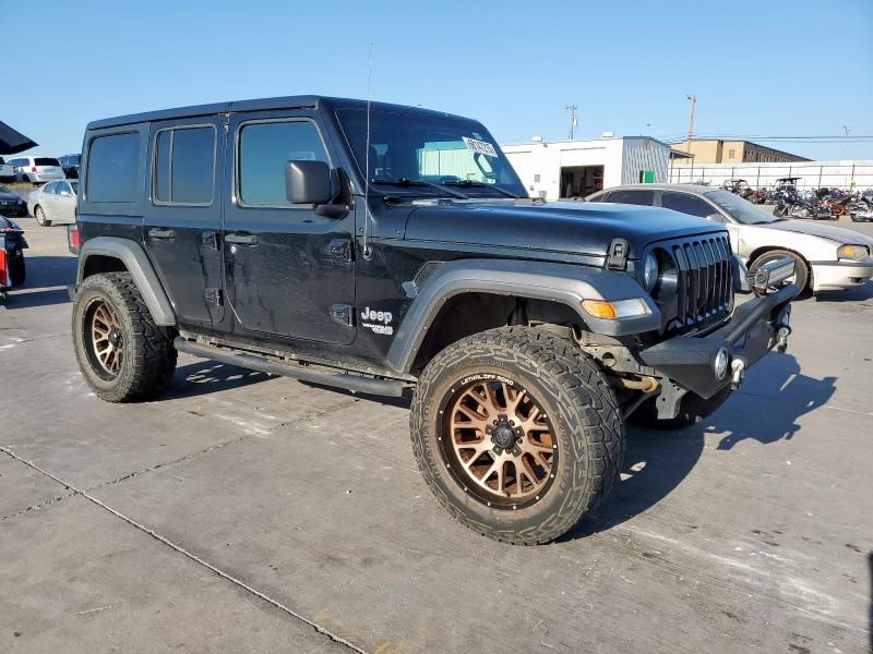 1C4HJXDG2KW569254 - 2019 JEEP WRANGLER UNLIMITED SPORT BLACK photo 4