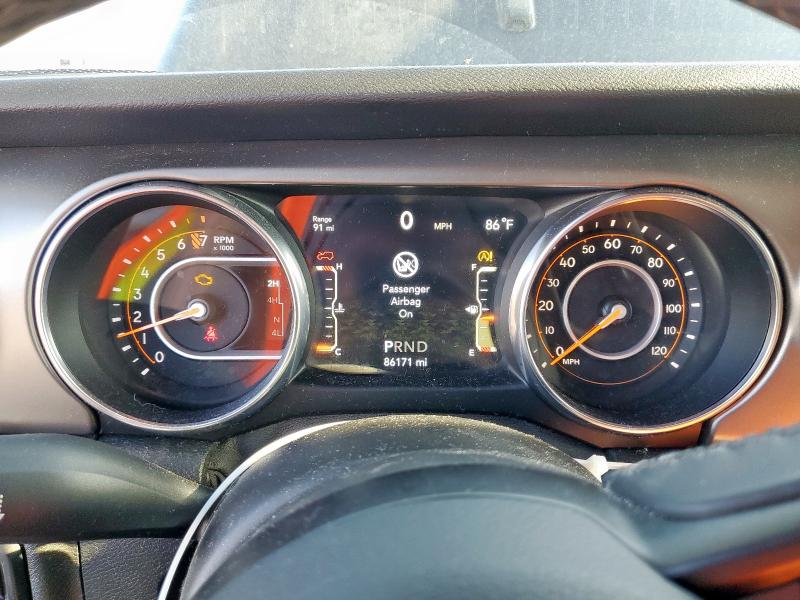 1C4HJXDG2KW569254 - 2019 JEEP WRANGLER UNLIMITED SPORT BLACK photo 9