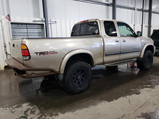 5TBBT44173S342064 - 2003 TOYOTA TUNDRA ACCESS CAB SR5 TAN photo 3