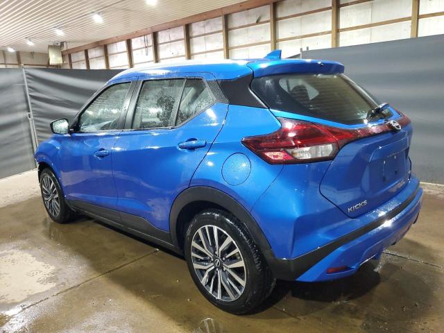 3N1CP5CV5NL489697 - 2022 NISSAN KICKS SV BLUE photo 2