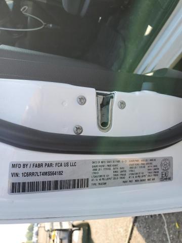 1C6RR7LT4MS564182 - 2021 RAM 1500 CLASS SLT Ağ foto 13