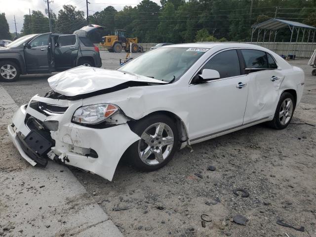 1G1ZC5EB1AF144010 - 2010 CHEVROLET MALIBU 1LT WHITE photo 1