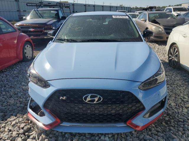 KMHT36AH7LU004079 - 2020 HYUNDAI VELOSTER N BLUE photo 5