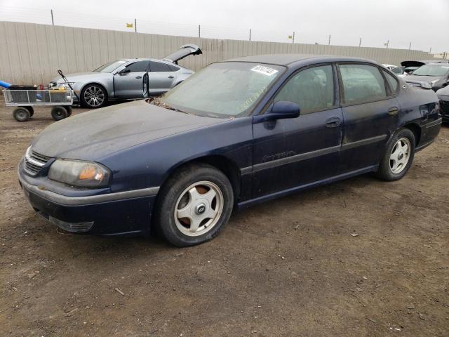 2G1WH55K119226090 - 2001 CHEVROLET IMPALA LS BLUE photo 1