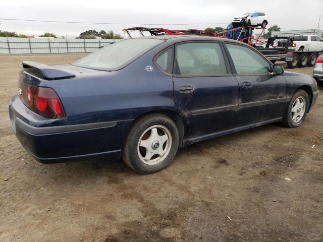 2G1WH55K119226090 - 2001 CHEVROLET IMPALA LS BLUE photo 3