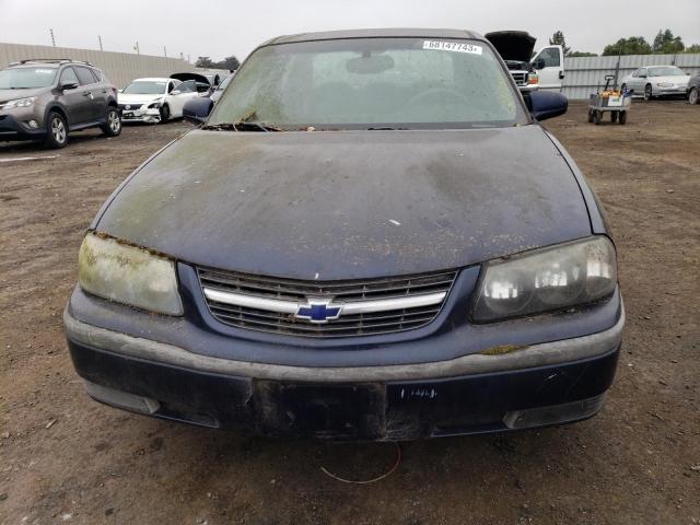 2G1WH55K119226090 - 2001 CHEVROLET IMPALA LS BLUE photo 5