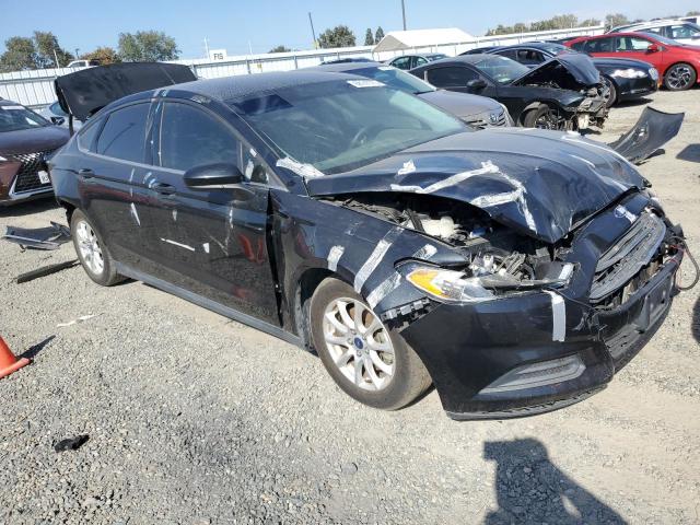 3FA6P0G76FR131442 - 2015 FORD FUSION S CHARCOAL photo 4