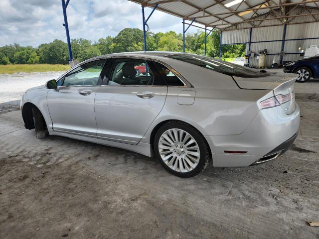 3LN6L2JK8FR616546 - 2015 LINCOLN MKZ SILVER photo 2