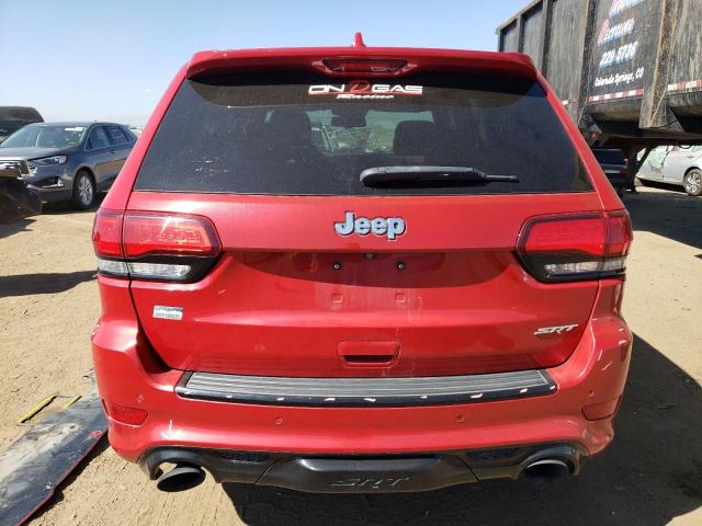 1C4RJFDJXEC202635 - 2014 JEEP GRAND CHER SRT-8 RED photo 6