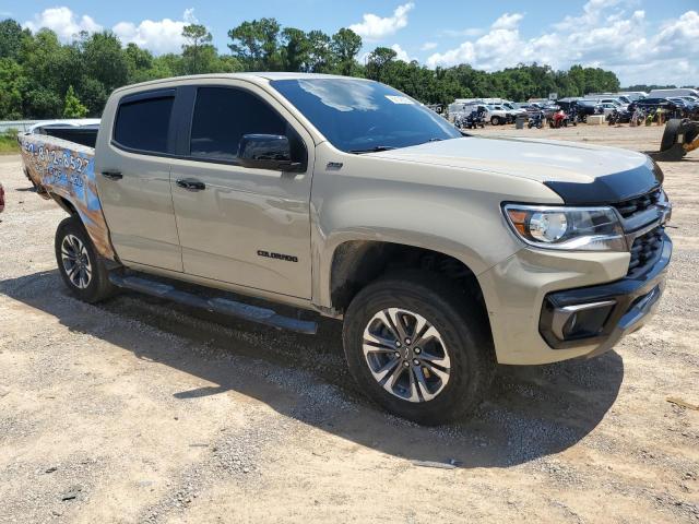 1GCGTDEN5N1101635 - 2022 CHEVROLET COLORADO Z71 BEIGE photo 4