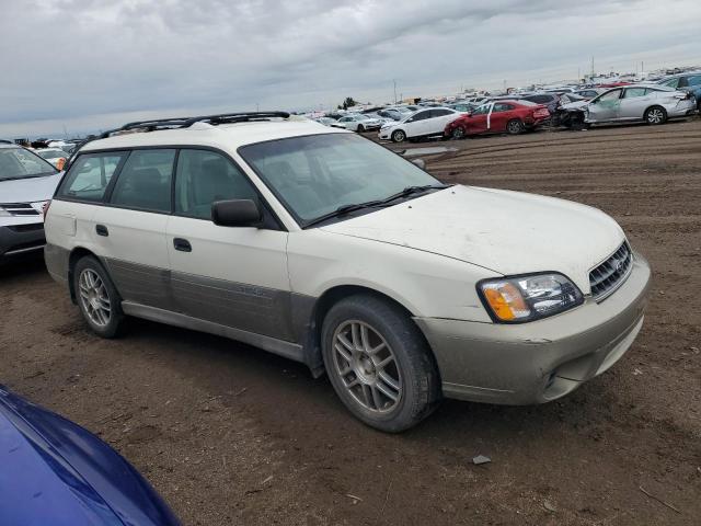 4S3BH675247636762 - 2004 SUBARU OUTBACK OUTBACK AWP WHITE photo 4