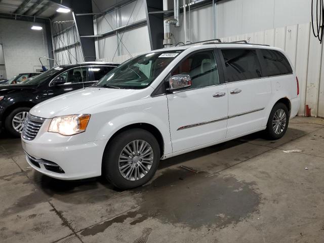 2C4RC1CG6ER164086 - 2014 CHRYSLER TOWN & COU TOURING L WHITE photo 1