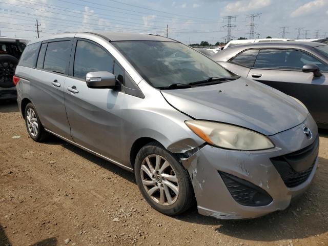 JM1CW2BL2D0147330 - 2013 MAZDA 5 Srebrny zdjęcie 4