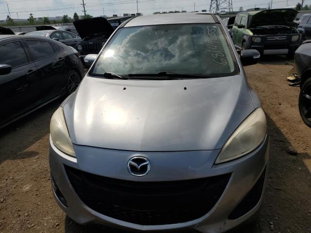 JM1CW2BL2D0147330 - 2013 MAZDA 5 Srebrny zdjęcie 5