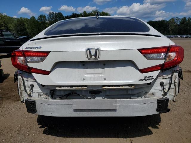 1HGCV2F34MA004436 - 2021 HONDA ACCORD SPORT WHITE photo 6