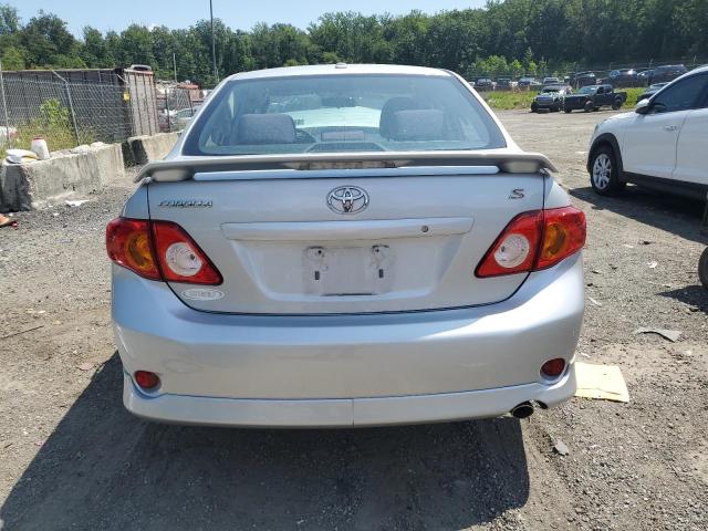 2T1BU4EE9AC450018 - 2010 TOYOTA COROLLA BASE SILVER photo 6