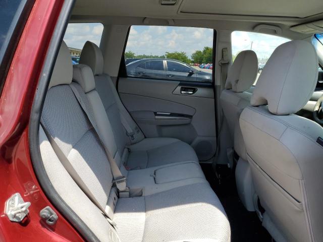 JF2SHADCXBH742469 - 2011 SUBARU FORESTER 2.5X PREMIUM წითელი ფოტო 11