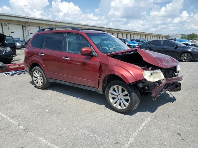JF2SHADCXBH742469 - 2011 SUBARU FORESTER 2.5X PREMIUM წითელი ფოტო 4