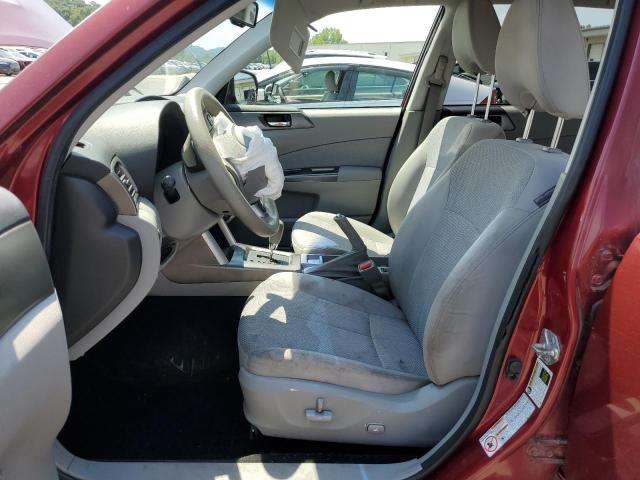 JF2SHADCXBH742469 - 2011 SUBARU FORESTER 2.5X PREMIUM წითელი ფოტო 7