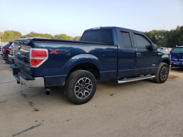 1FTFX1ET0EFA39934 - 2014 FORD F150 SUPER CAB BLUE photo 3