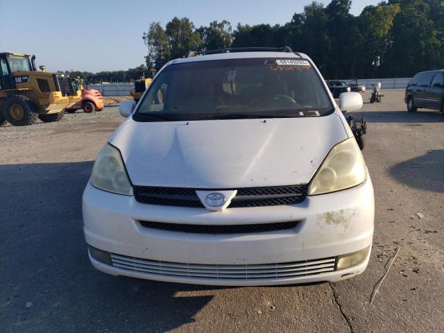 5TDZA22C84S063115 - 2004 TOYOTA SIENNA XLE WHITE photo 5