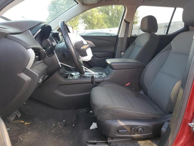 1GNERGKW9KJ210509 - 2019 CHEVROLET TRAVERSE LT Темно-червоний фото 7