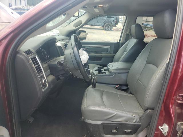 1C6RR6GT1HS679056 - 2017 RAM 1500 SLT BURGUNDY photo 7