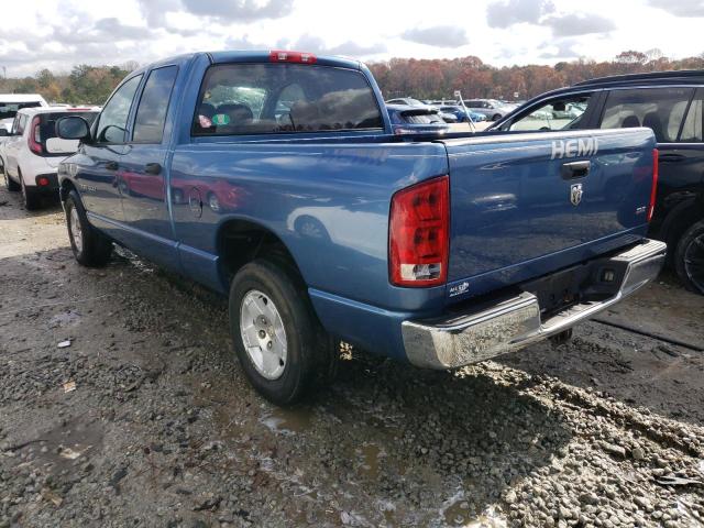 1D7HA18D15J583442 - 2005 DODGE RAM 1500 ST BLUE photo 2