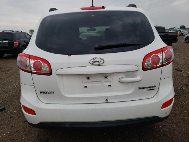 5XYZGDAB8BG005096 - 2011 HYUNDAI SANTA FE GLS WHITE photo 6