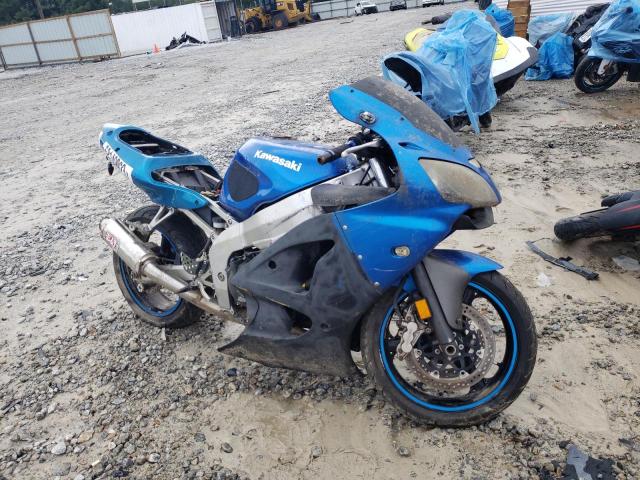 JKAZX4J188A074185 - 2008 KAWASAKI ZX600 J1 BLUE photo 1