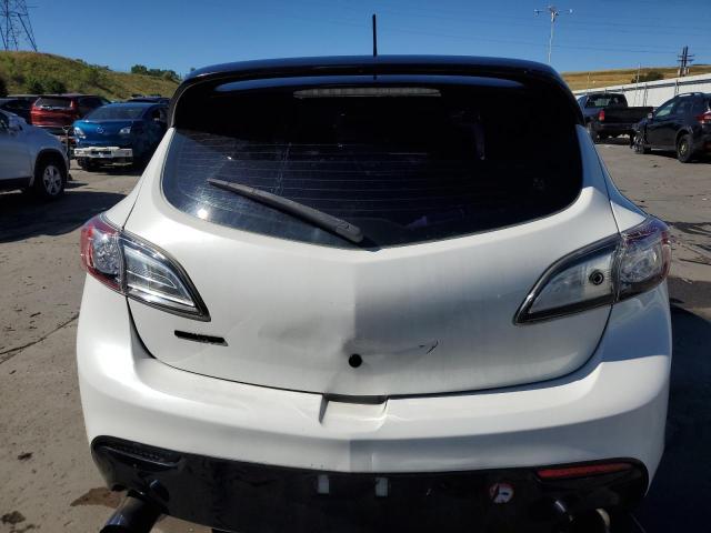 JM1BL1H40A1289230 - 2010 MAZDA SPEED 3 WHITE photo 6